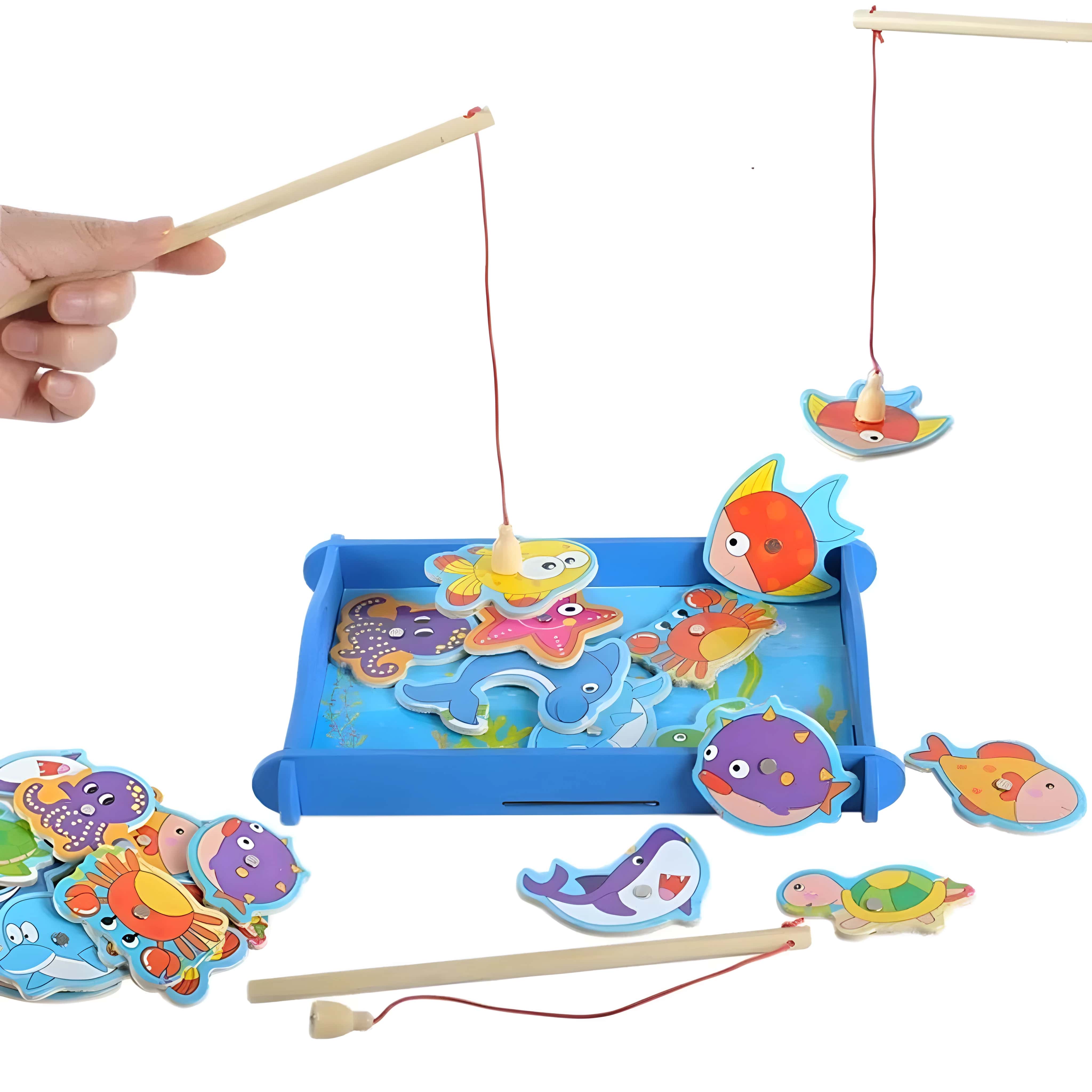 Juego pesca milagrosa de madera – Dacplay Chile