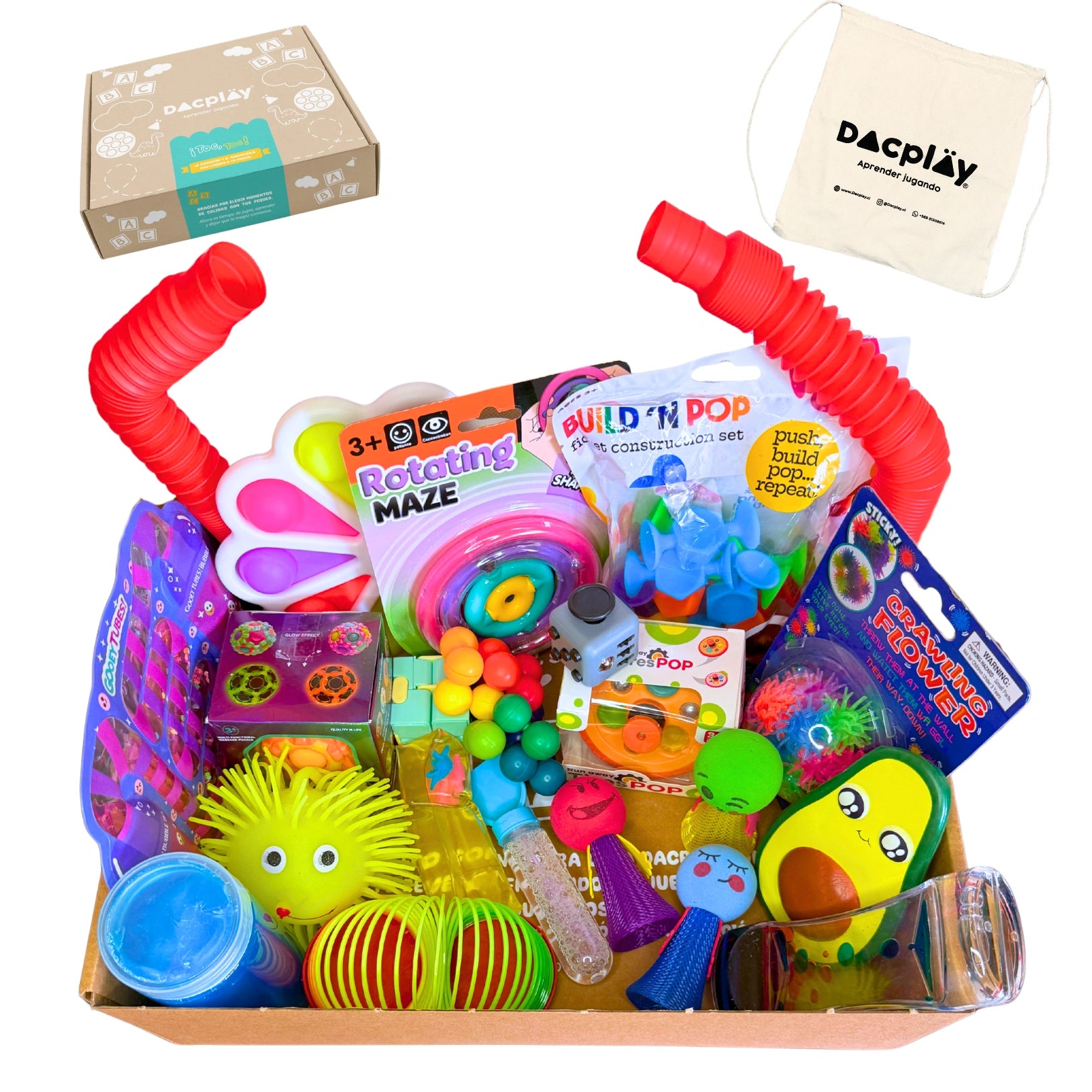 【CD】トライトーン／A CAPPELLA MAGIC BOX Sensorial Box - Caja sensorial - Caja de la calma + Morral - 32