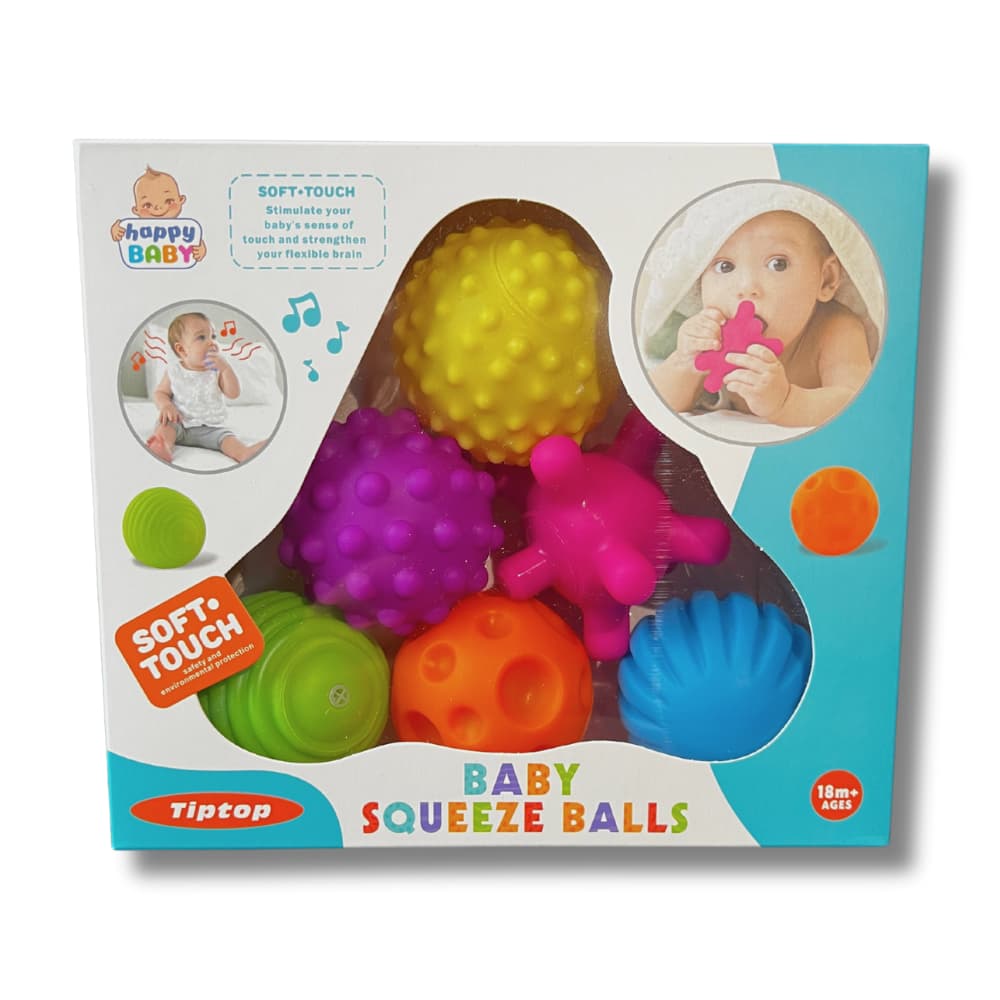 10 pelotas sensoriales para bebés