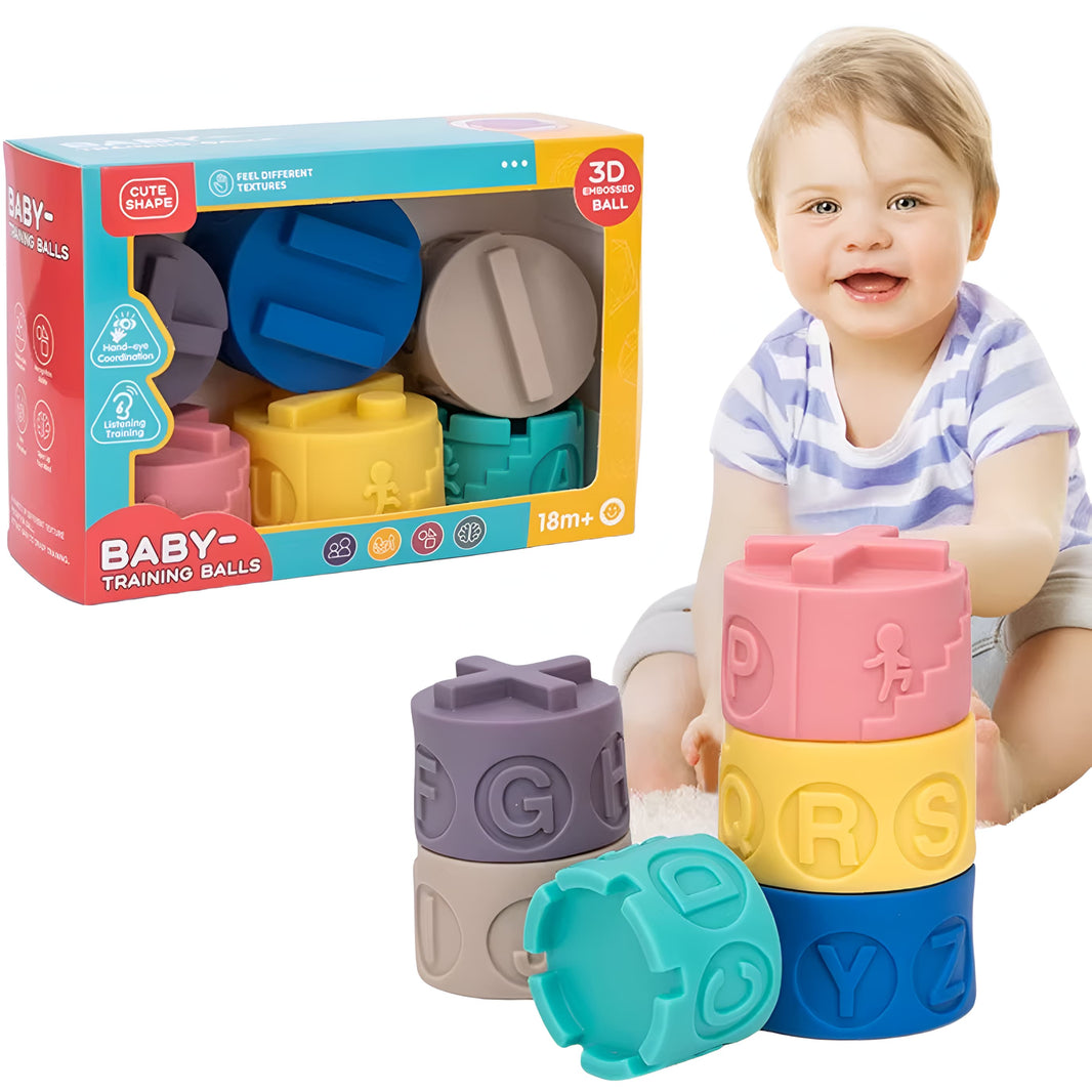 Bloques apilables sensoriales