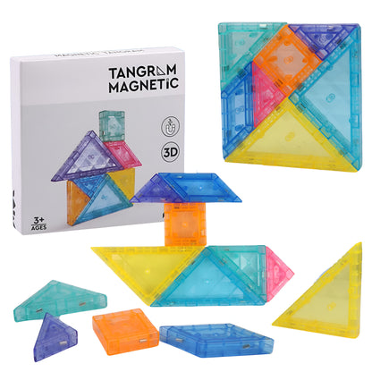 Bloques tangrama magnetico 3D