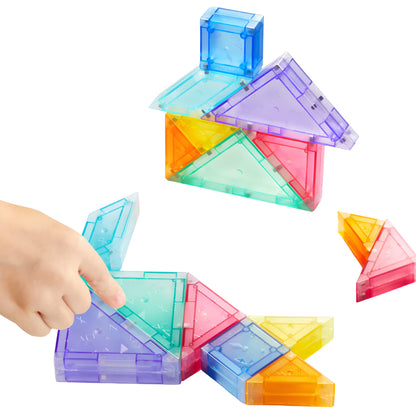 Bloques tangrama magnetico 3D