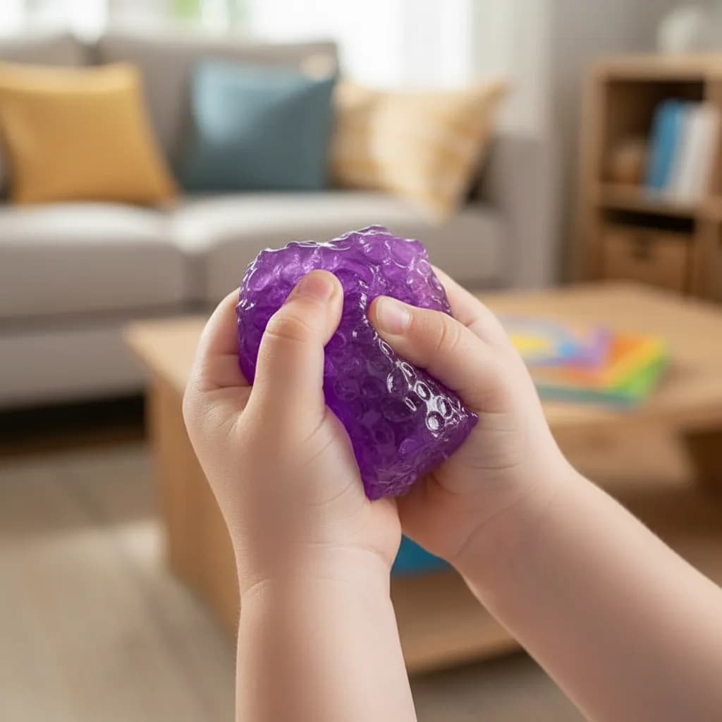 Cubo Gel Sensorial con Texturas