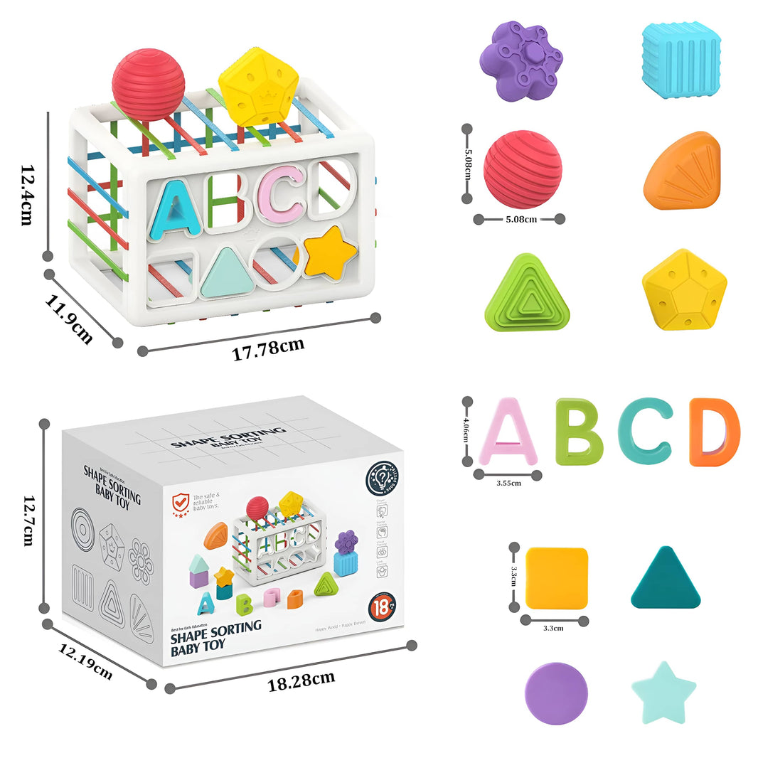 Cubo de encaje sensorial