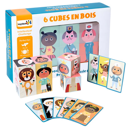 Cubos de profesiones construcción de personajes