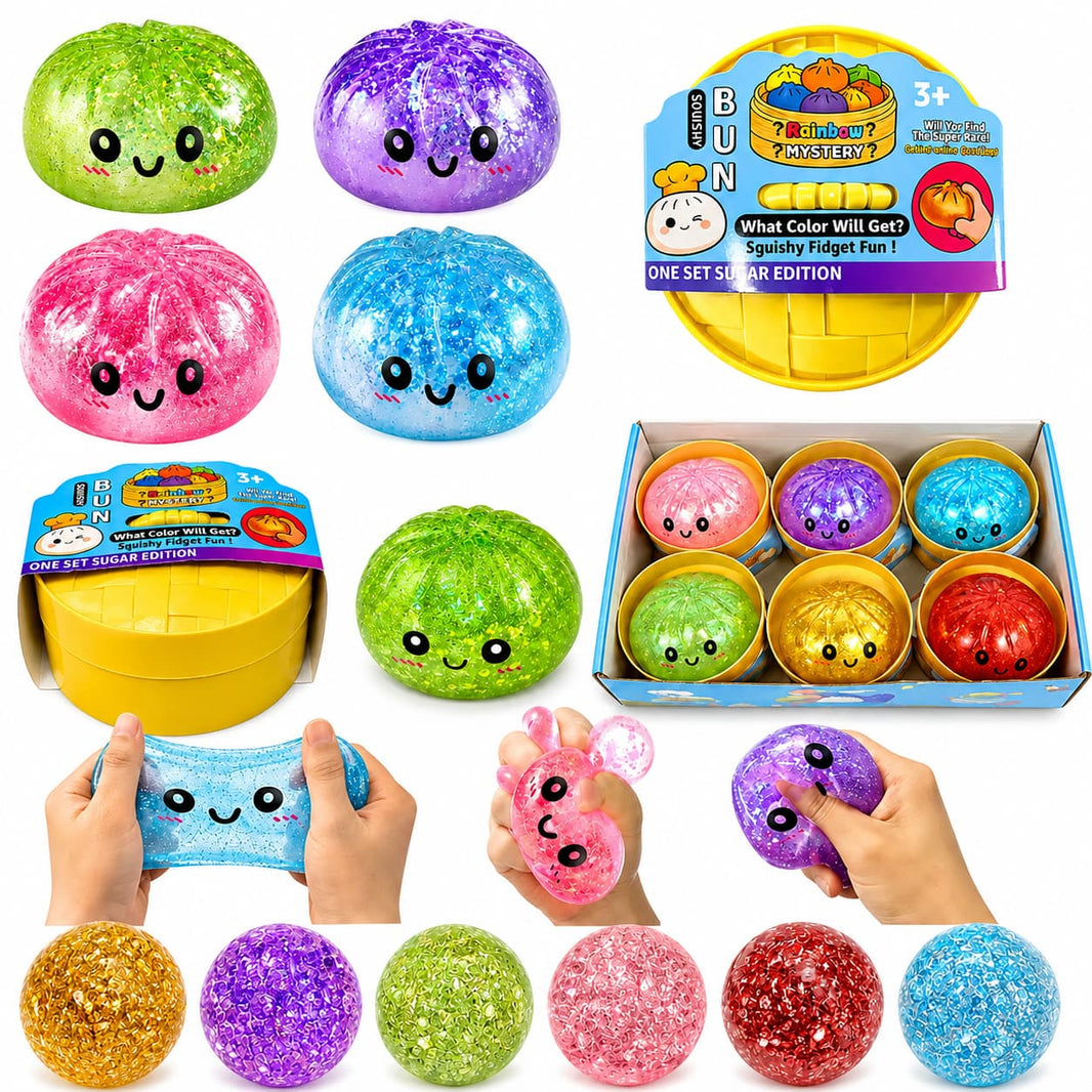 Dumpling Viral Squishy Glitter