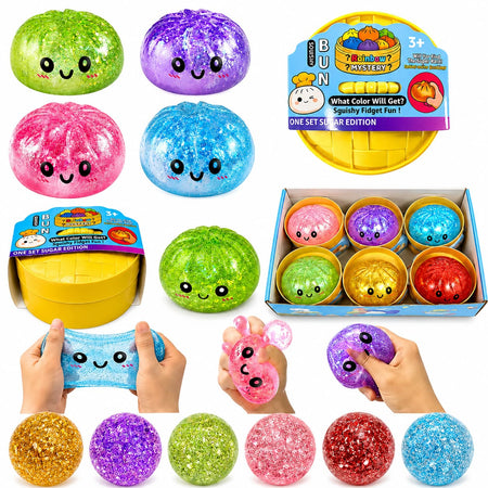 Dumpling Viral Squishy Glitter