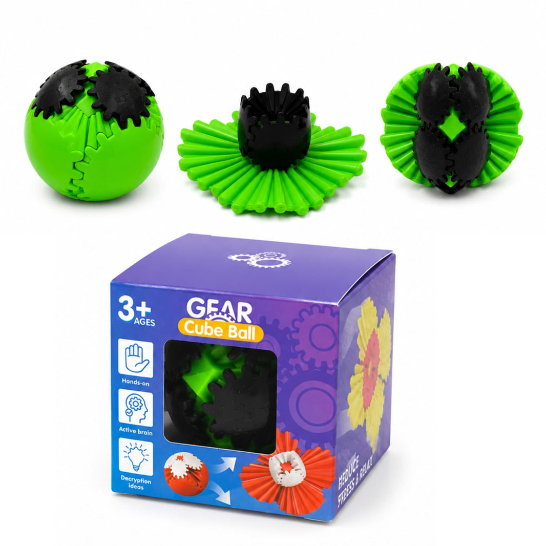 Esfera sensorial mecánica con engranajes Fidget Toy