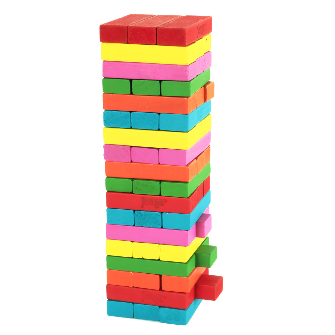 Juego Jenga de madera - Colores