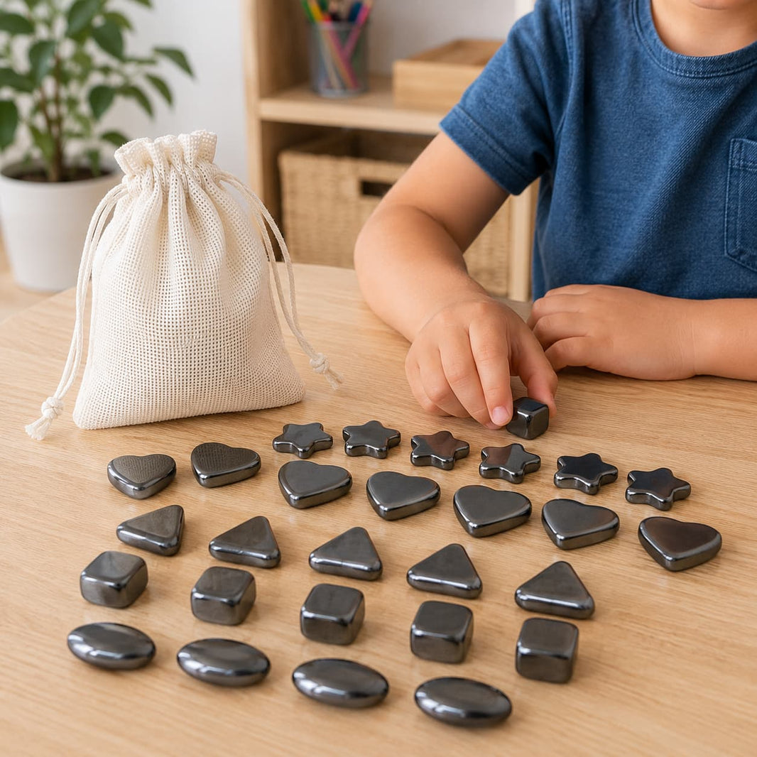 Juego de 30 piedras imantadas