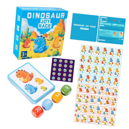 Juego lógica, tamaños y dinosaurios