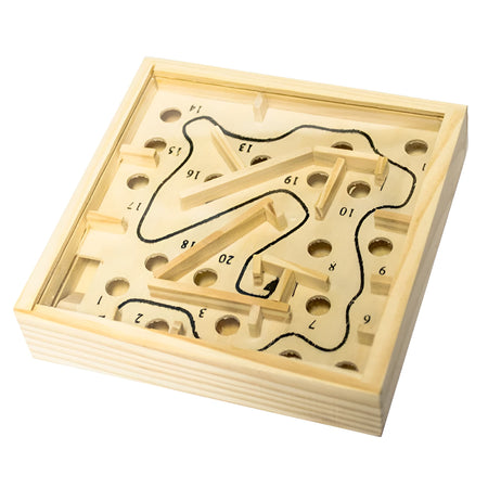 Laberinto de madera