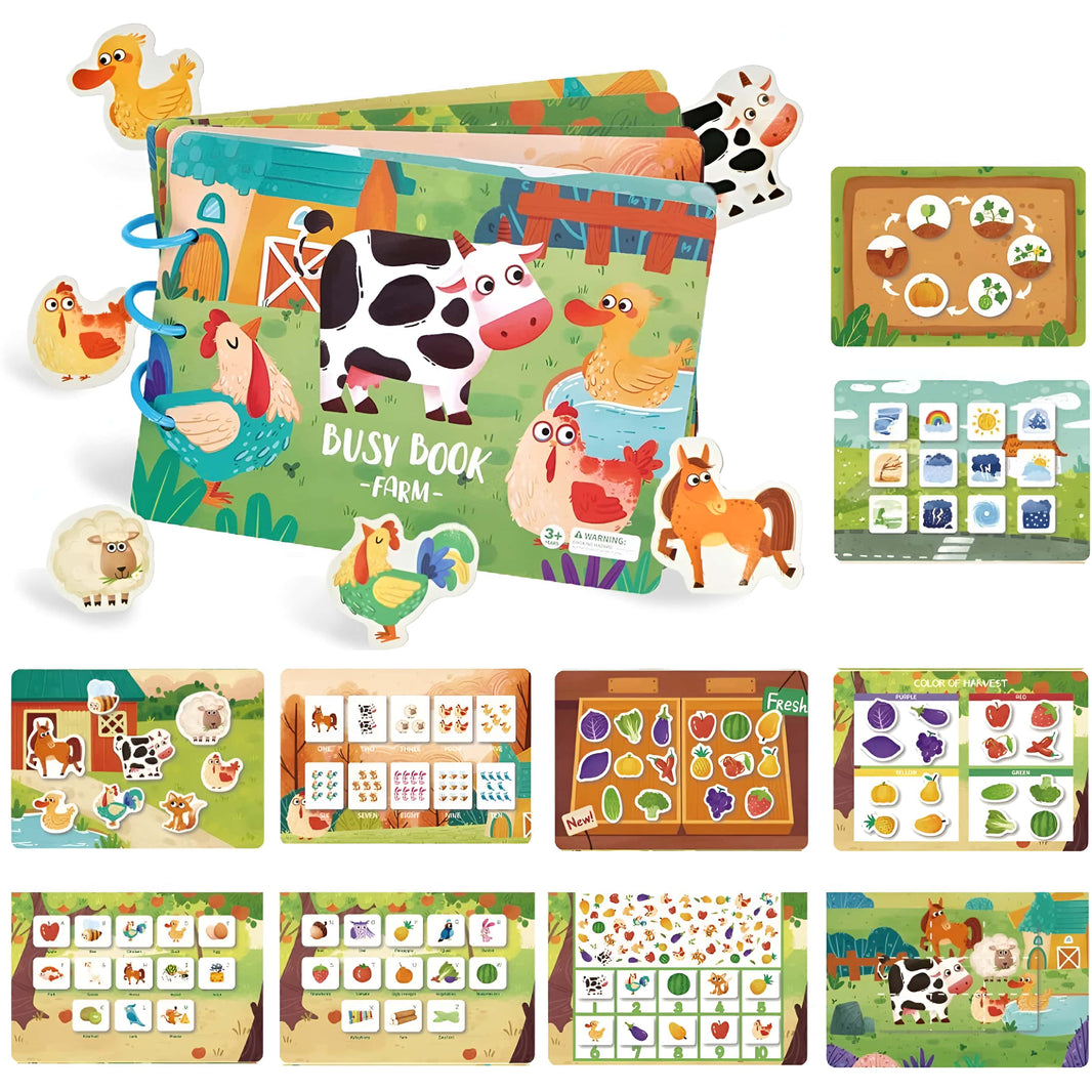 Libro montessori actividades La Granja