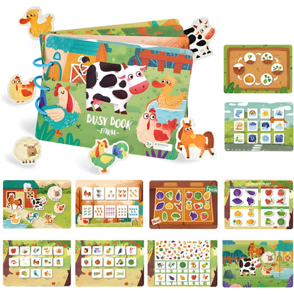 Libro montessori actividades La Granja