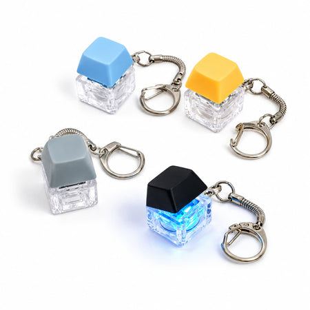 Llavero de Teclas Antiestrés de 1 Tecla con Luz