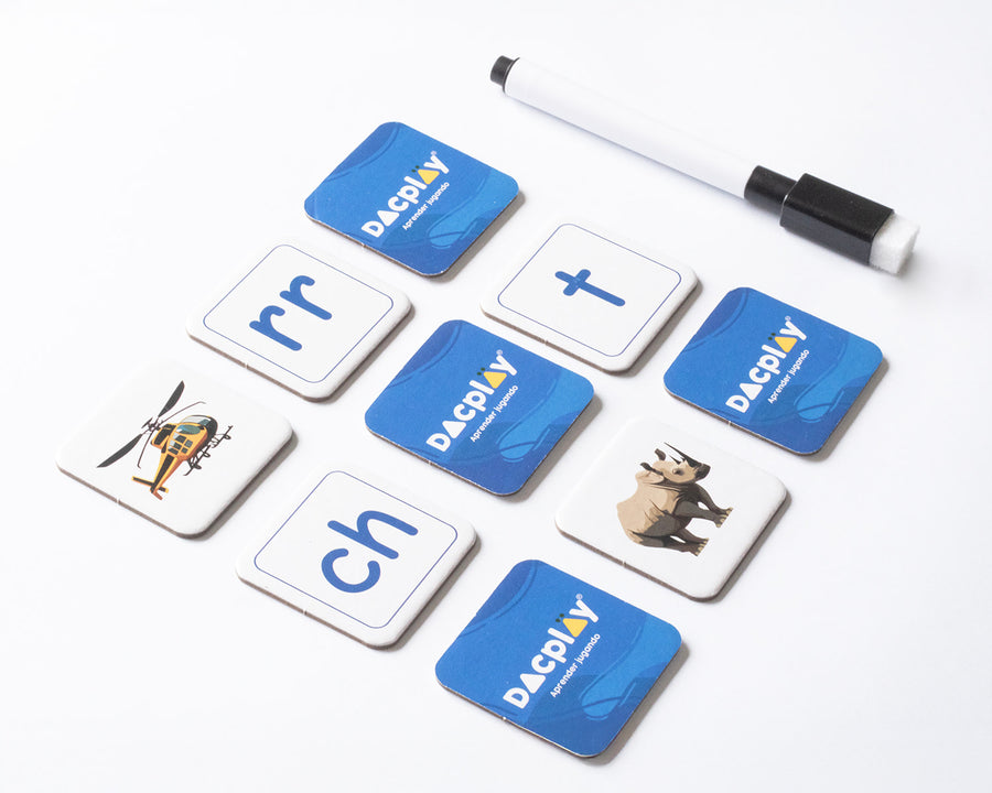 Lluvia de Sílabas y Letras - Juego de Lectoescritura