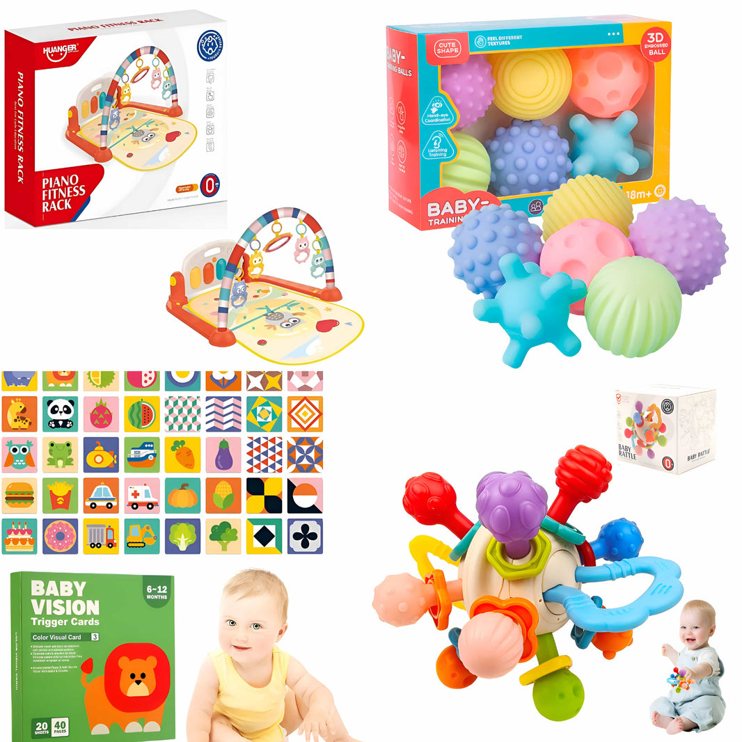 Pack Rojo Exploradores - 6 a 12 meses + Molécula sensorial GRATIS