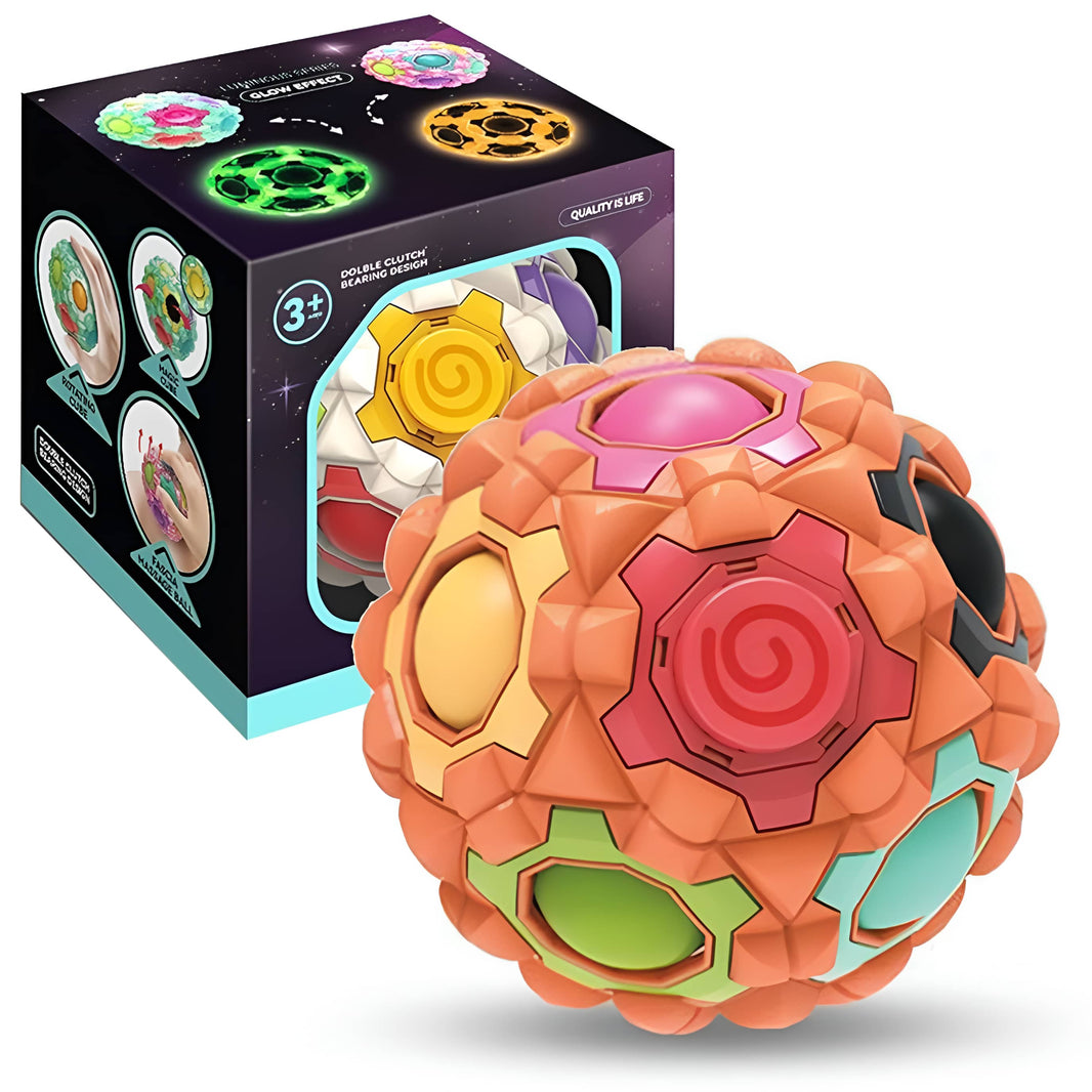 Pelota puzzle sensorial rompecabezas