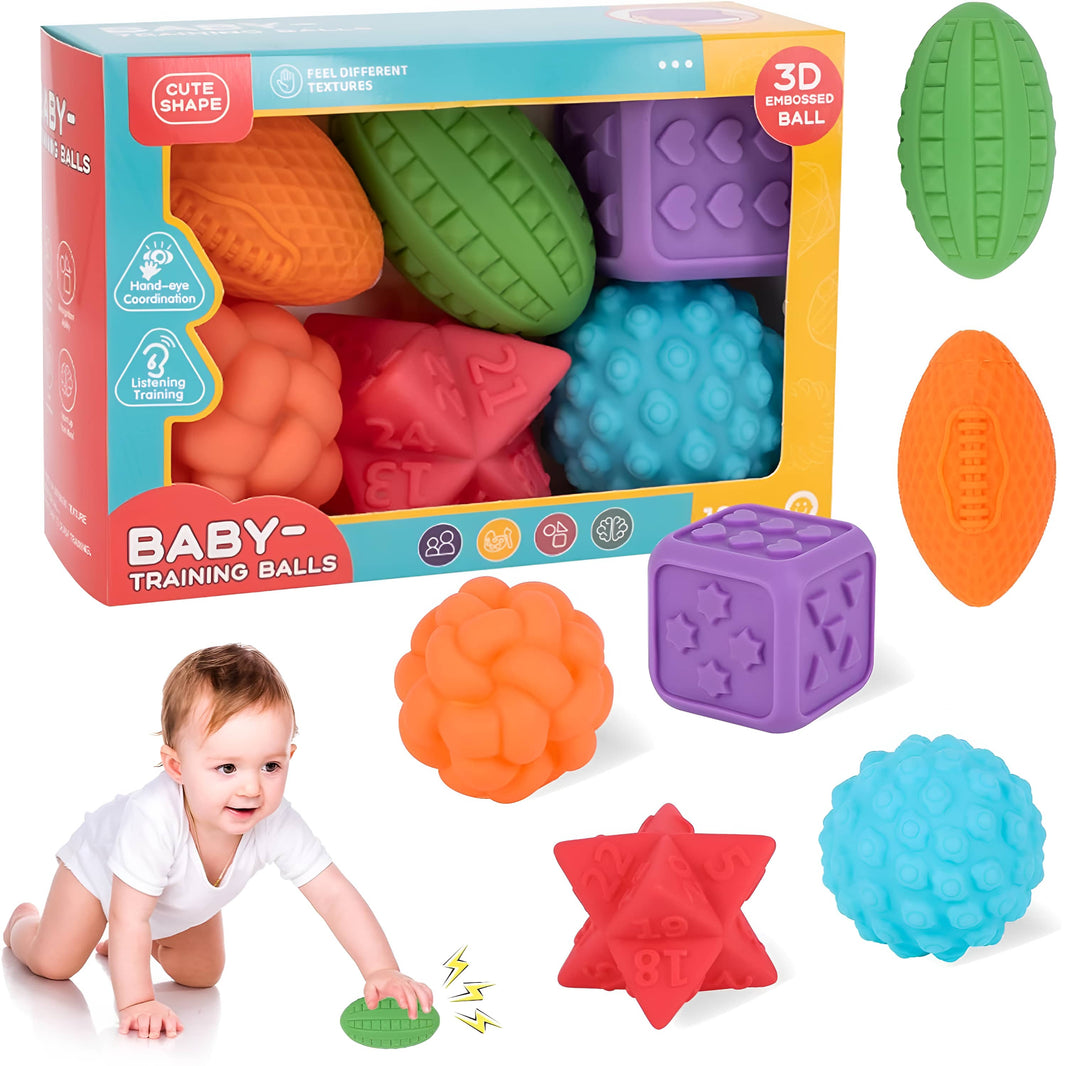 Pelotas Texturizadas Para Bebés - Pelotas sensoriales