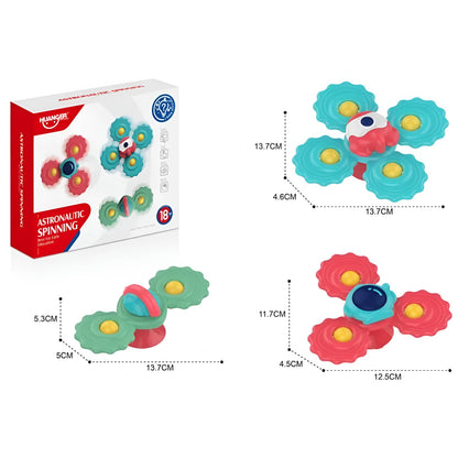 Pop It Spinner con ventosa - Juguete giratorio