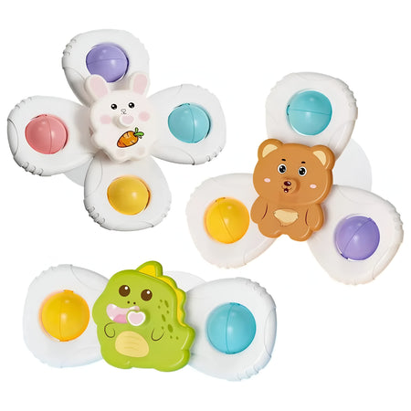 Pop It Spinner con ventosa - Juguete giratorio
