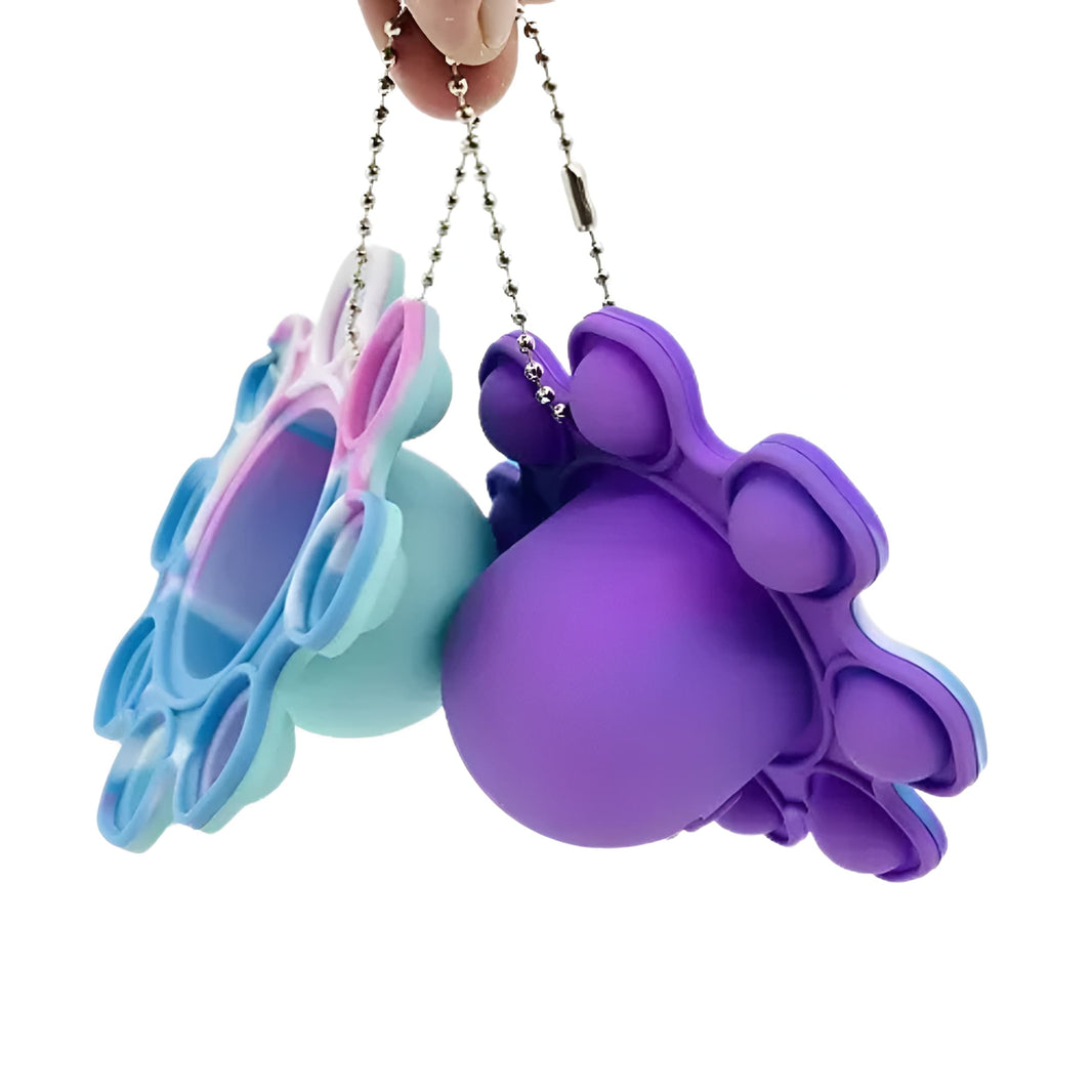 Pulpo Pop It llavero