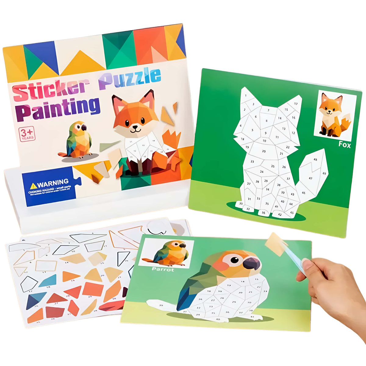 Puzzle Sticker 3D