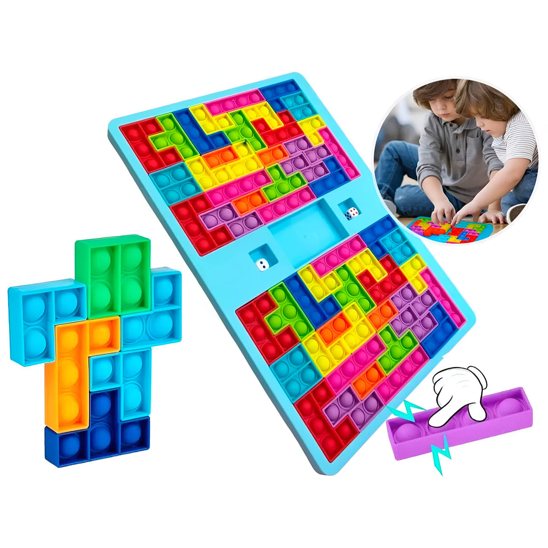 Puzzle Tetris Pop It doble