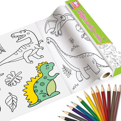 Rollo de papel adhesivo para colorear - Variedades