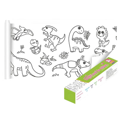 Rollo de papel adhesivo para colorear - Variedades