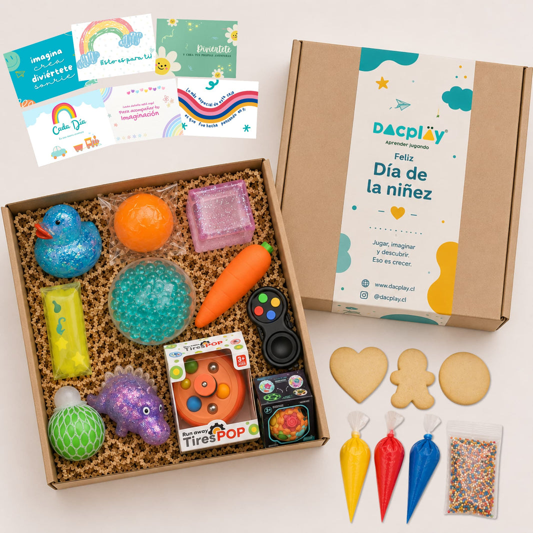 Sensory Box - Caja de Regalo para el Día del Niño
