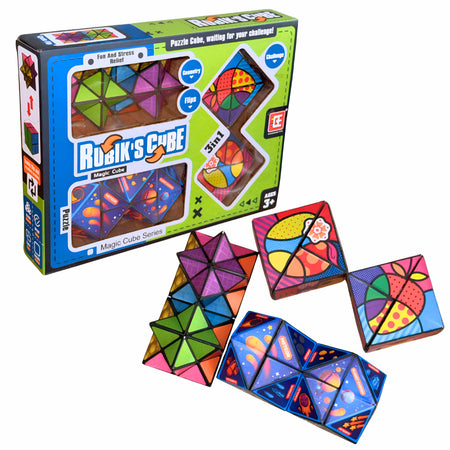 Set Cubos mágicos 3 en 1