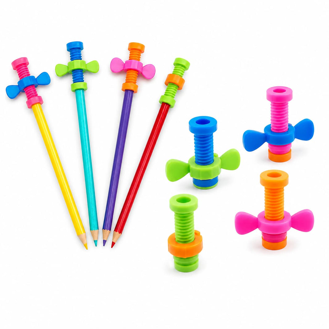 Set de 4 Spinner para Lápiz Antiestrés