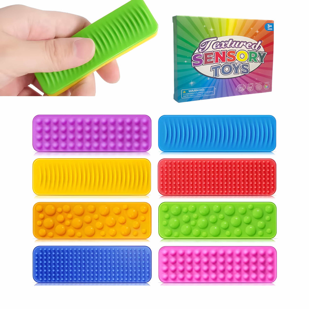 Set de 8 tiras sensoriales antiestrés
