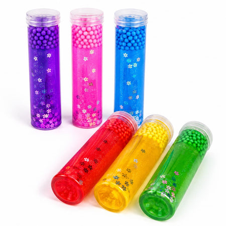 Slime con Glitter y Bolitas
