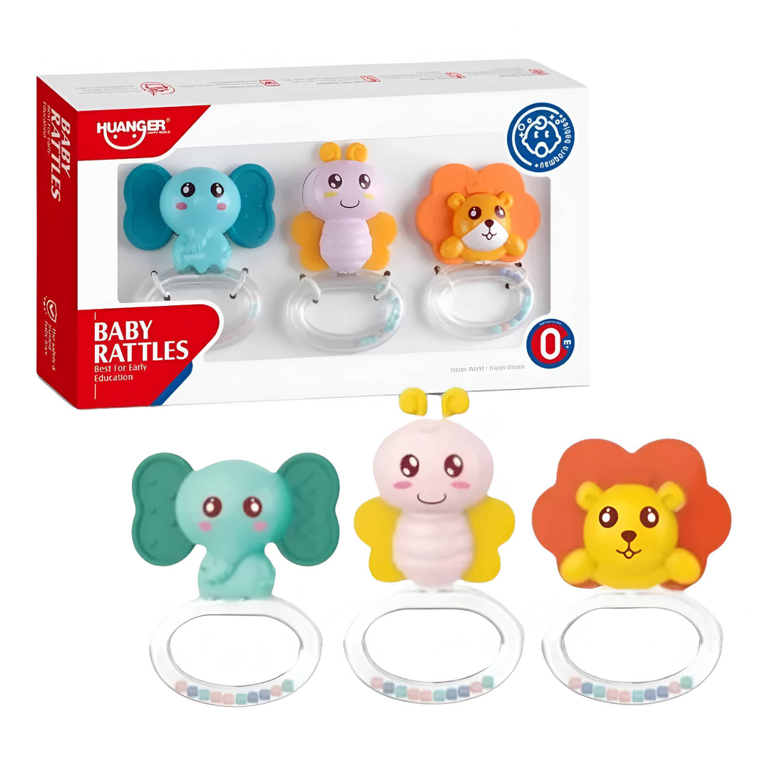 Sonajeros para bebe - 3 pcs