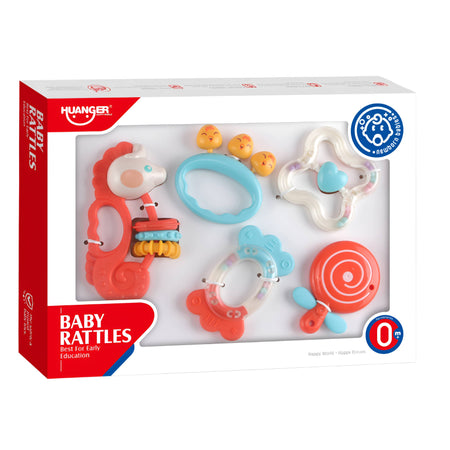 Sonajeros para bebe - 5 pcs