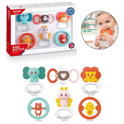 Sonajeros para bebe - 6 pcs