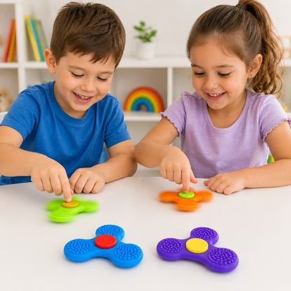 Spinner de Silicona con Textura