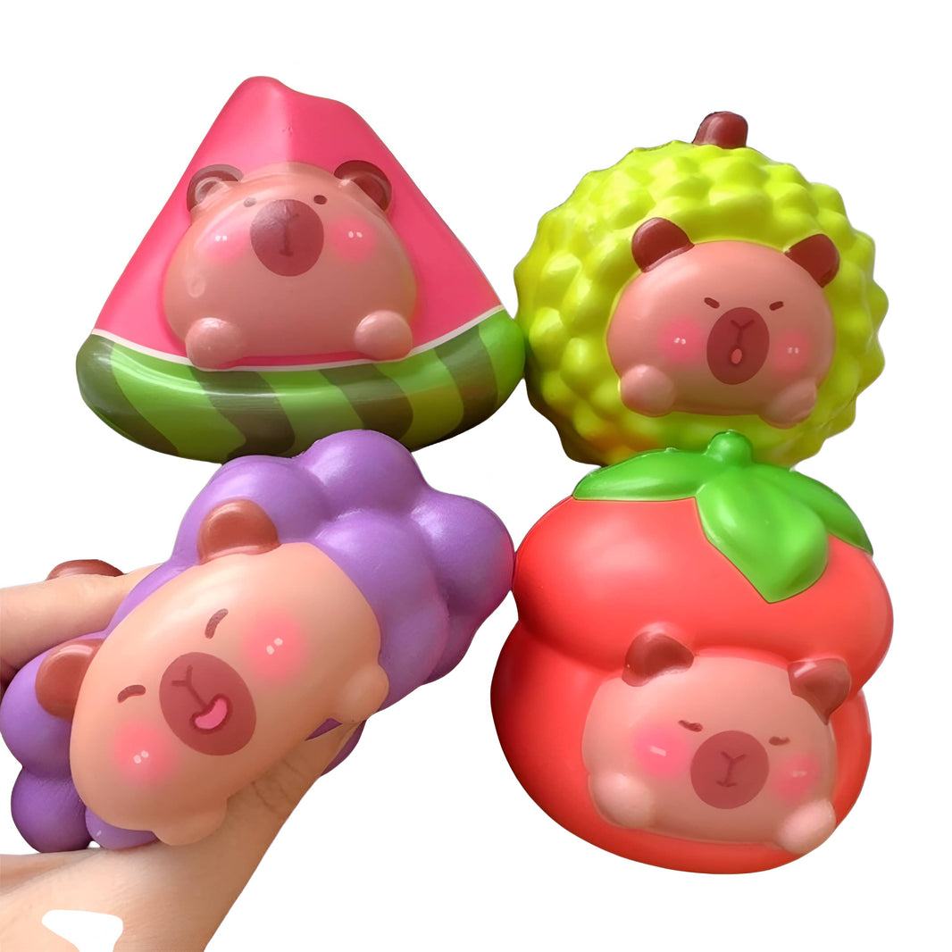Squishy Capibara Espuma - Frutas