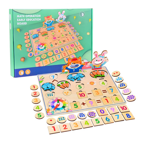 Tablero didáctico matemático Adición - Sustracción