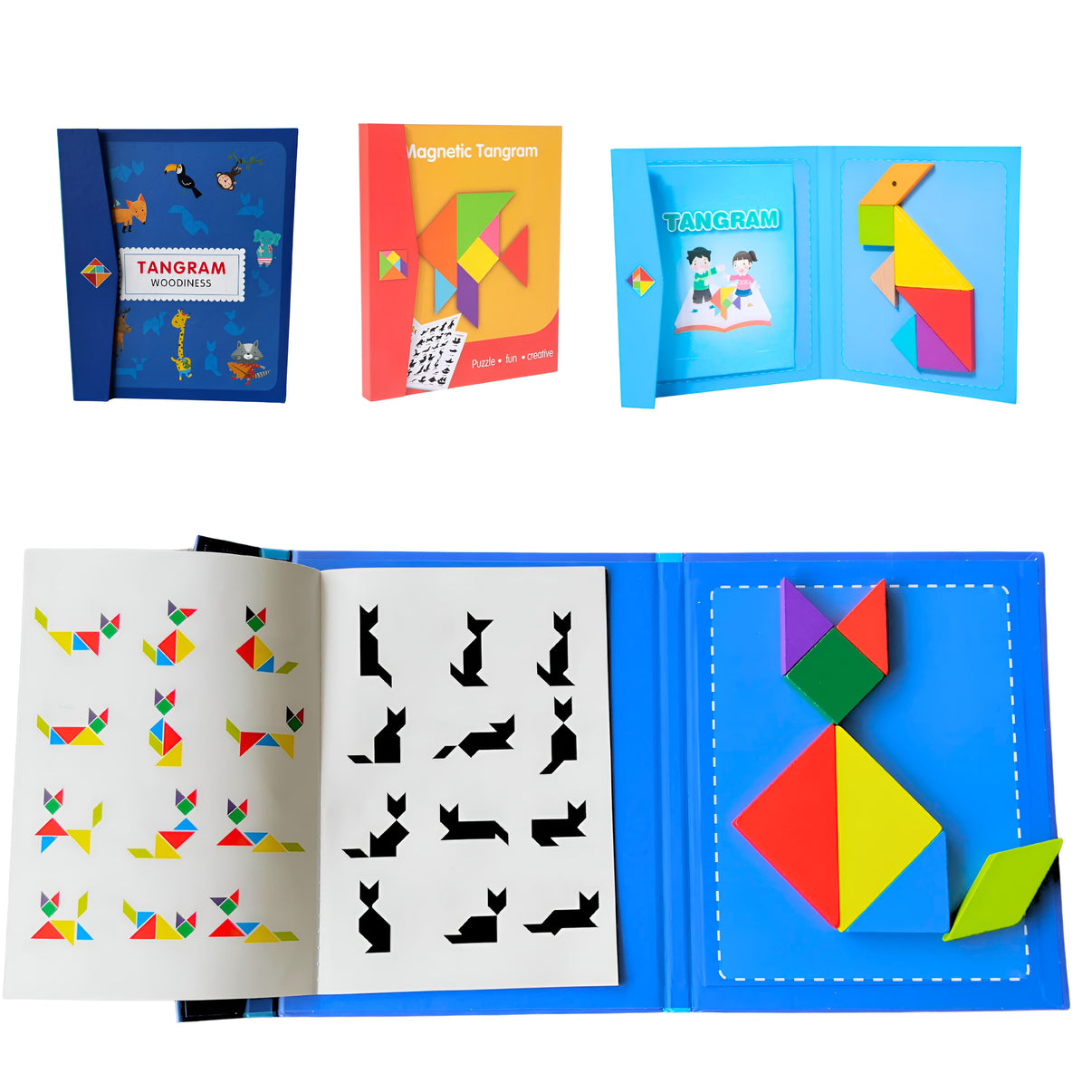 Libro Tangrama Magnético – Dacplay Chile - Main Image