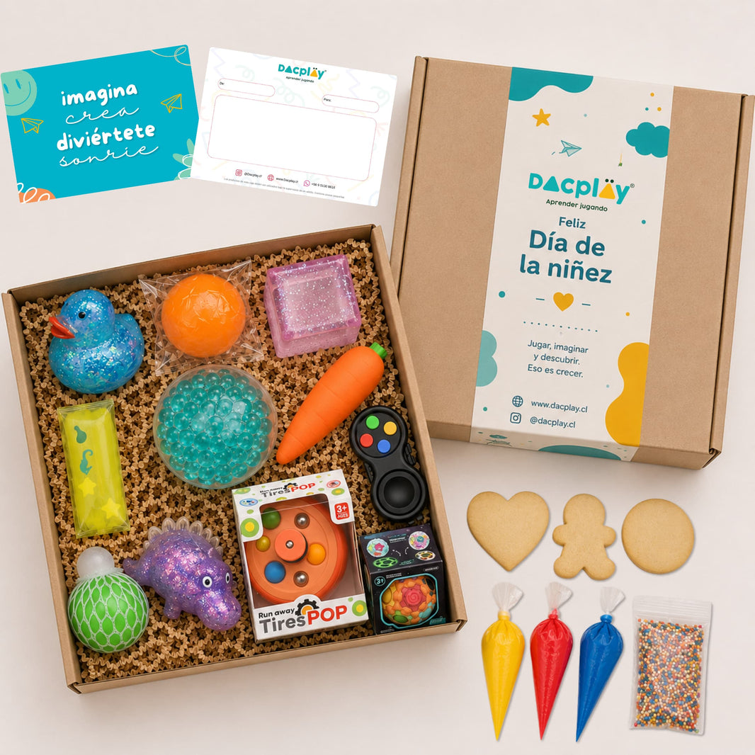 Sensory Box - Caja de Regalo para el Día del Niño