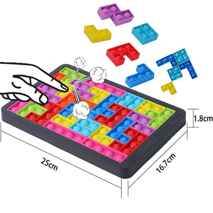 Tetris Puzzle pop it - 27 piezas