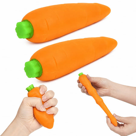 Zanahoria Squishy de Arena